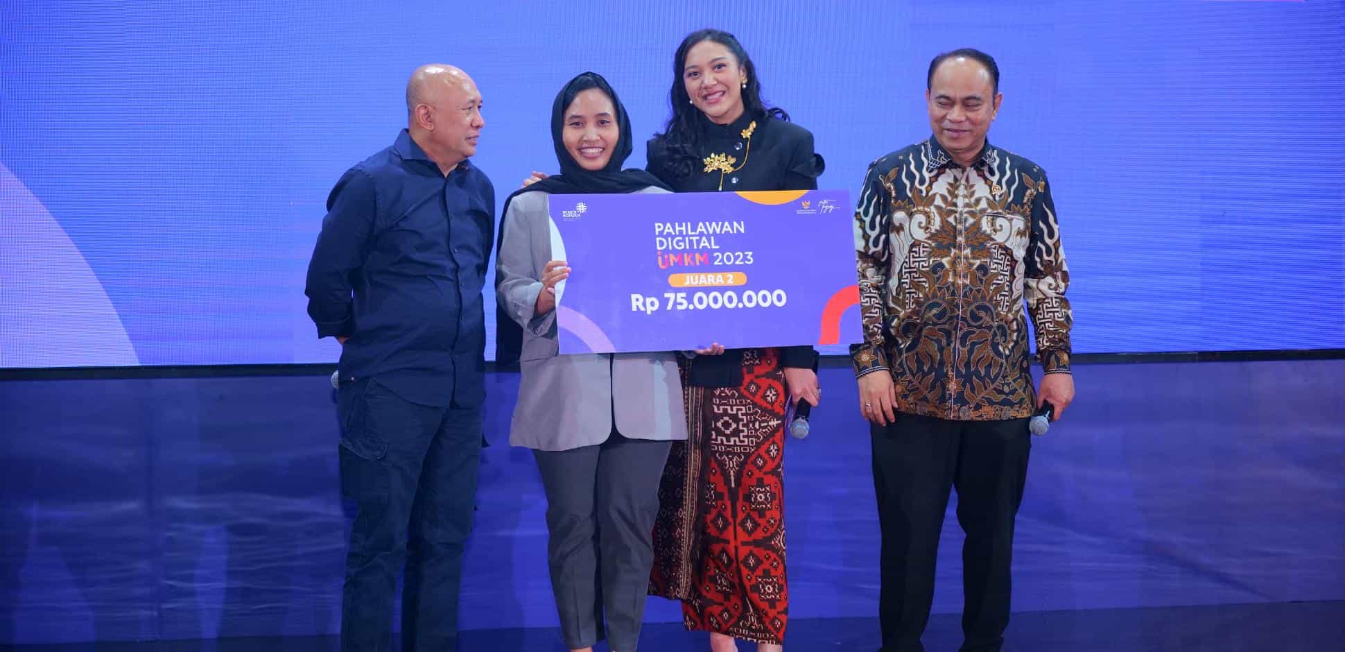 JALA Dinobatkan Sebagai Pahlawan Digital UMKM 2023