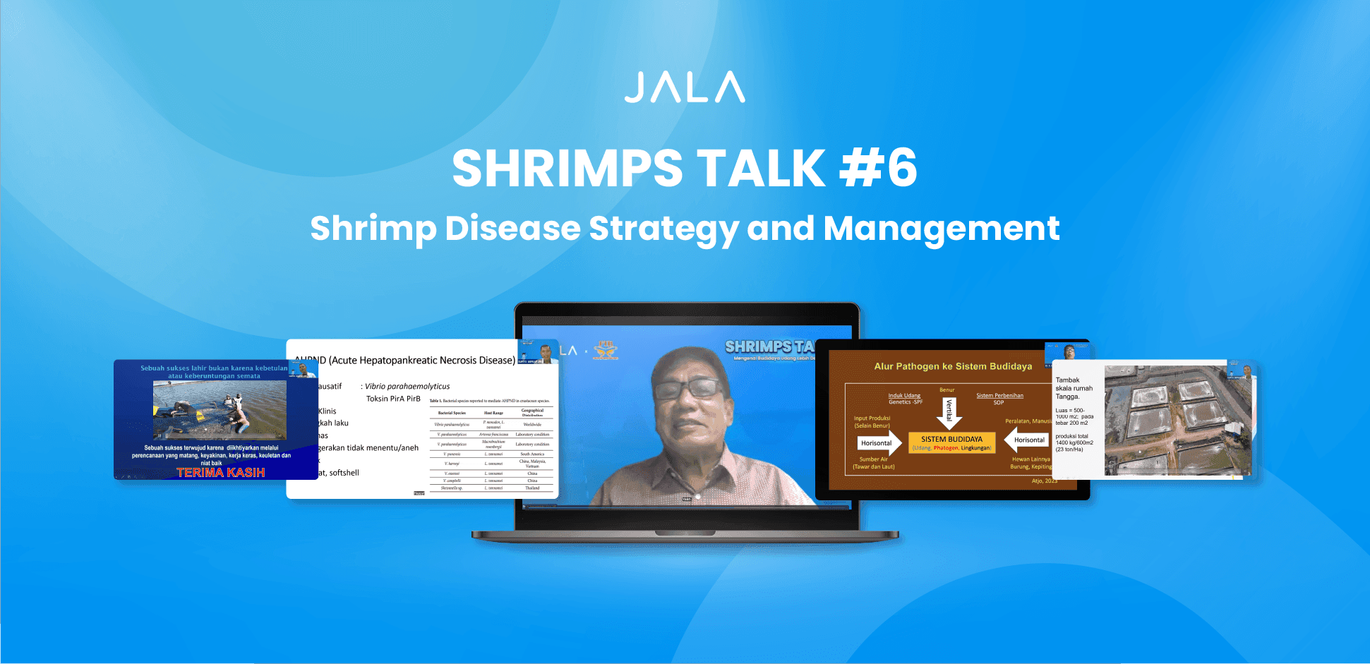 Hand-in-Hand in Learning to Face Shrimp Diseases through SHRIMPS TALK #6