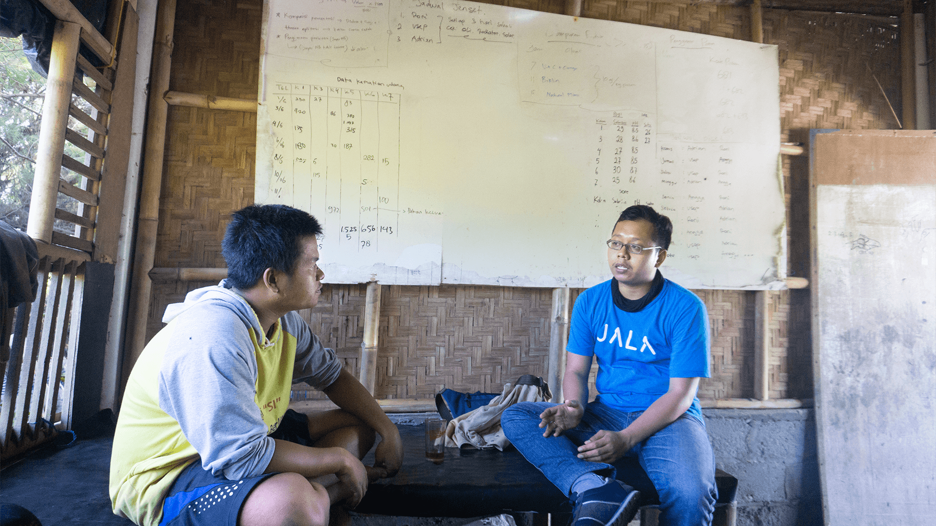 Pak Angga solves the hassle of recording cultivation data of 11 shrimp ponds
