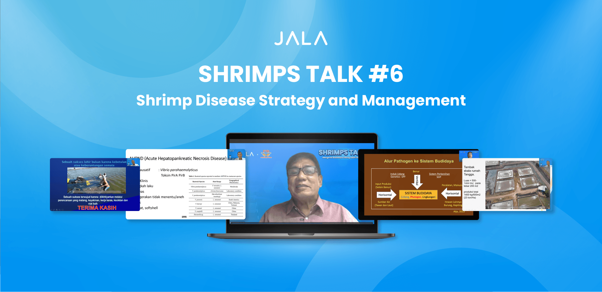 Hand-in-Hand in Learning to Face Shrimp Diseases through SHRIMPS TALK #6